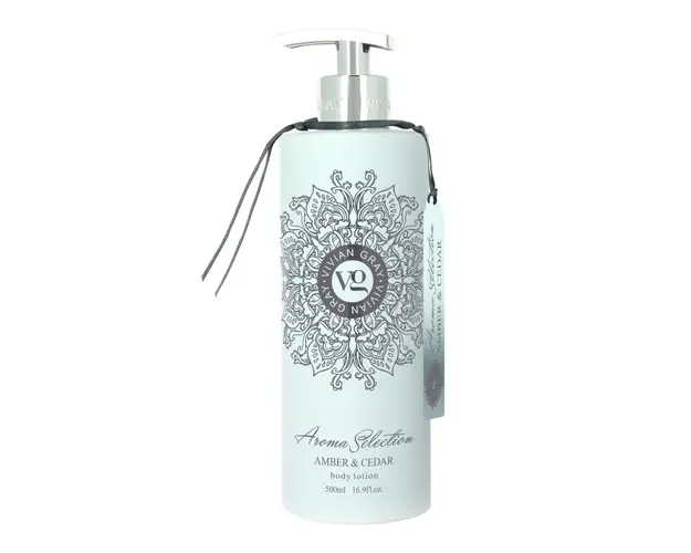 Lotiune de corp Amber & Cedar, 500 ml, Vivian Gray