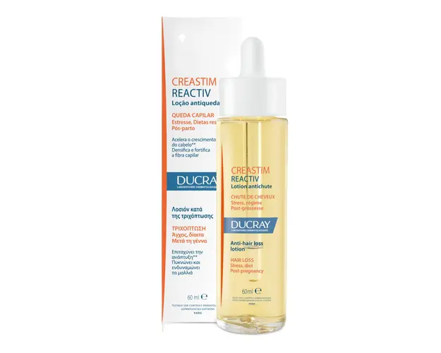 Lotiune impotriva caderii parului Creastim Reactiv, 60 ml, Ducray