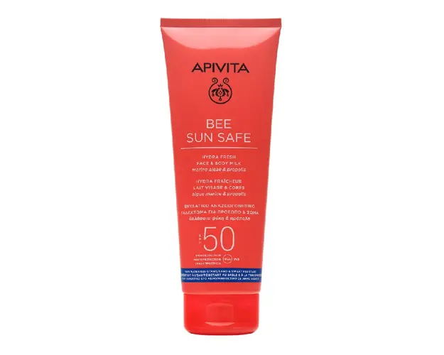 Lotiune protectie solara corp si ten SPF50 Bee Sun Safe, 200 ml, Apivita