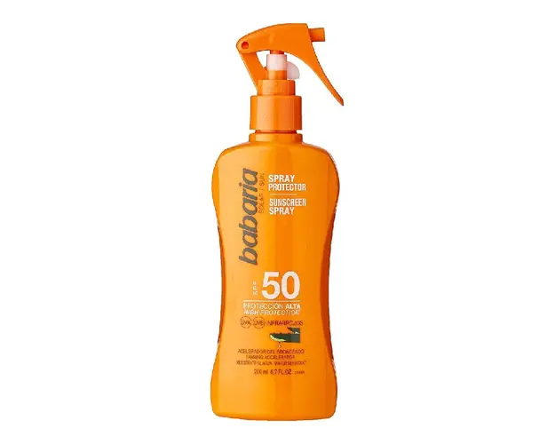 Lotiune spray cu aloe vera SPF50, 200 ml, Babaria