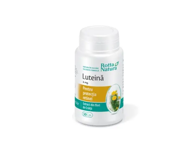 Luteina 6mg, 30 capsule, Rotta Natura