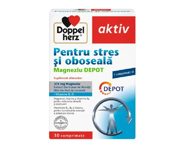 Pentru Stres si Oboseala, 30 comprimate, Doppelherz
