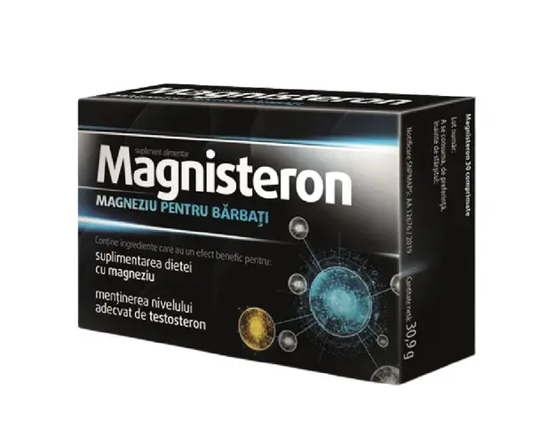 Magnisteron magneziu pentru barbati, 30 comprimate, Aflofarm
