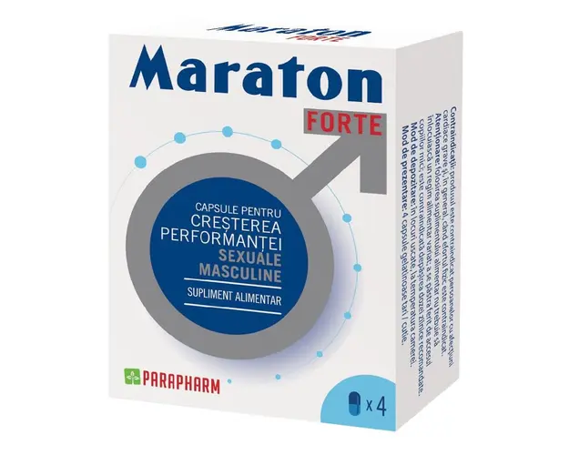 Maraton Forte, 4 capsule, Parapharm