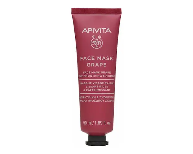Masca antirid cu ulei de struguri, 50 ml, Apivita