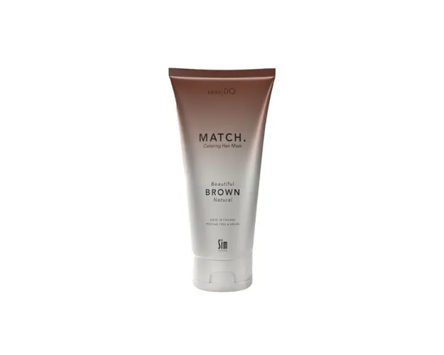 Masca coloranta tratament cu Keraguard Beautiful Brown Natural, 200ml, SensiDo Match