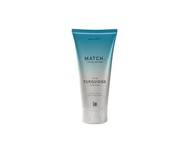 Masca coloranta tratament cu Keraguard Vivid Turquoise Intensive, 200ml, SensiDo Match