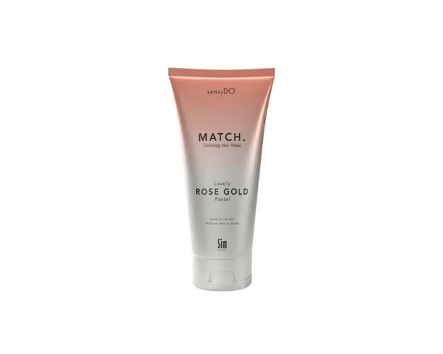 Masca coloranta tratament cu Keraguard Lovely Rose Gold Pastel, 200ml, SensiDo Match
