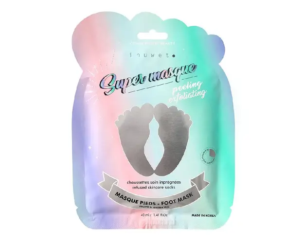 Masca exfolianta tip sosete pentru talpi uscate si crapat