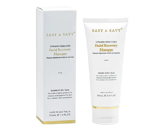 Masca faciala cu vitamine, 100ml, Sasy n Savy