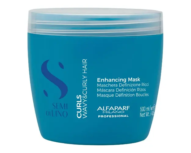 Masca pentru definirea buclelor Semi di Lino Curls Enhancing, 500 ml, Alfaparf 