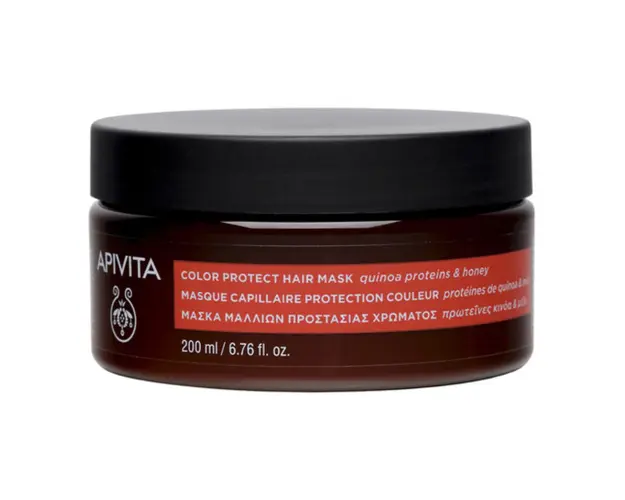 Masca pentru par vopsit, 200 ml, Apivita