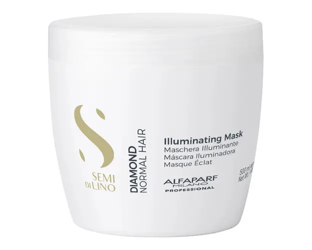Masca pentru stralucirea parului Diamond Illuminating, 500 ml, Alfaparf