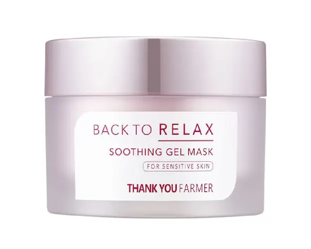 Masca piele sensibila Back to Relax Soothing Gel Mask, 100ml, Thank You Farmer