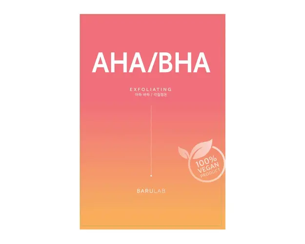 Masca servetel cu AHA+BHA, Barulab