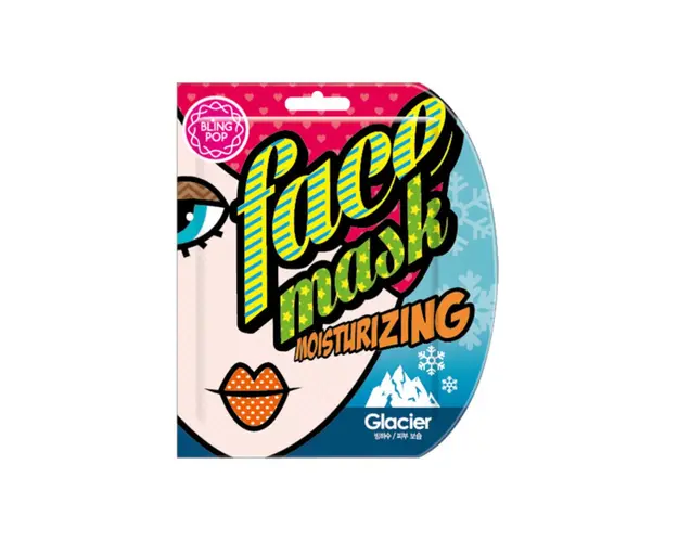 Masca servetel hidratare, Blingpop