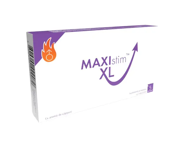Maxistim XL, 5 plicuri, NaturPharma