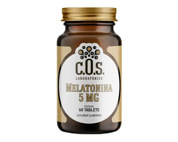 Melatonina 5mg, 60 tablete, COS Laboratories