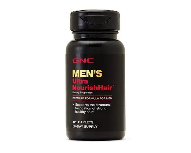 Men's Ultra NourishHair, 120 tablete, GNC