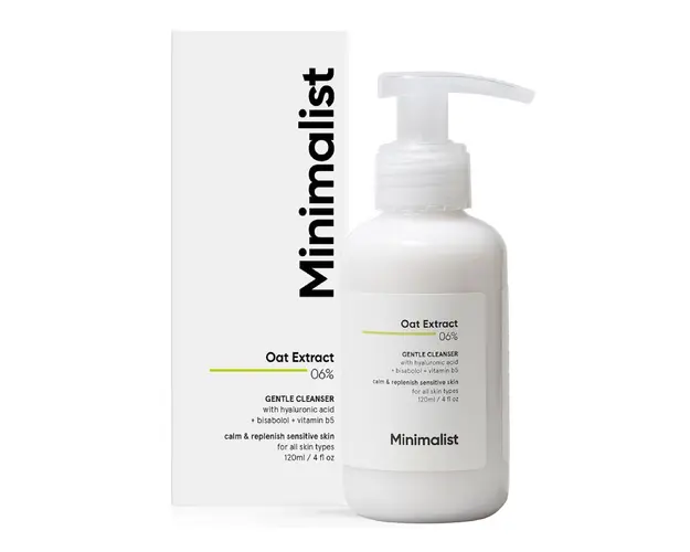 Demachiant gel-crema bland 06% extract ovaz, 120ml, Minimalist