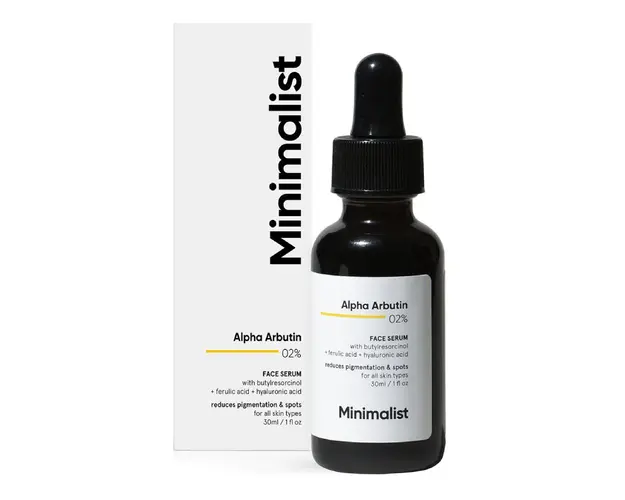 Ser pete pigmentare 02% Alpha Arbutin, 30ml, Minimalist 