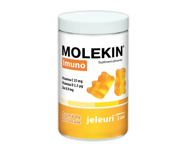 Molekin Imuno 3 ani+, 60 jeleuri gumate, Zdrovit