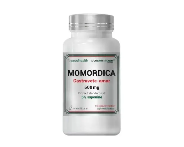 Momordica 500mg, 60 capsule vegetale, Cosmo Pharm