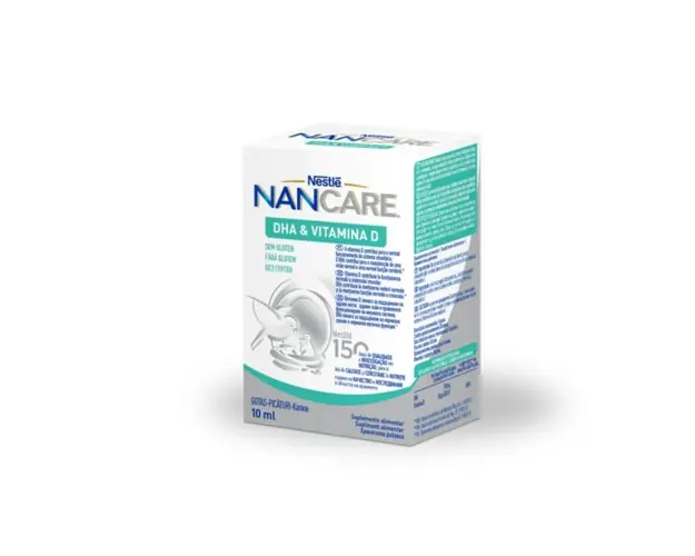 Nancare DHA + Vitamina D, 10ml, Nestle