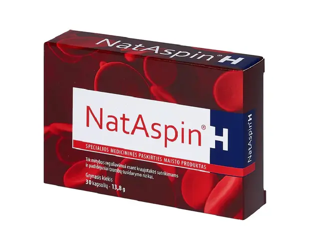 Nataspin H, 30 capsule, Valentis
