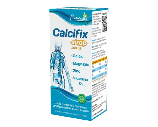 Calcifix sirop, 200 ml, Naturalis 