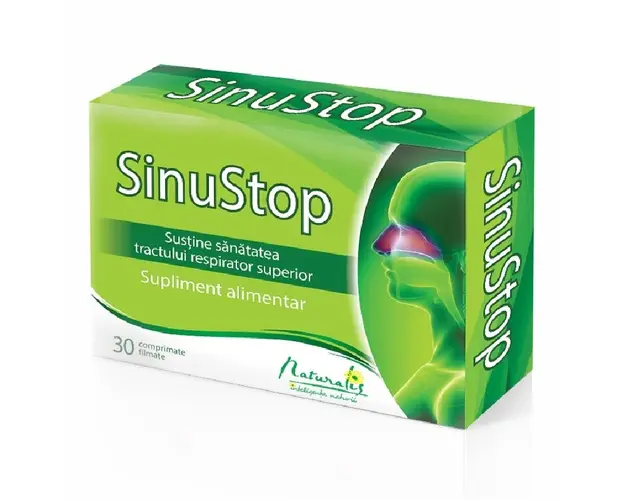 SinuStop, 30 comprimate filmate, Naturalis 