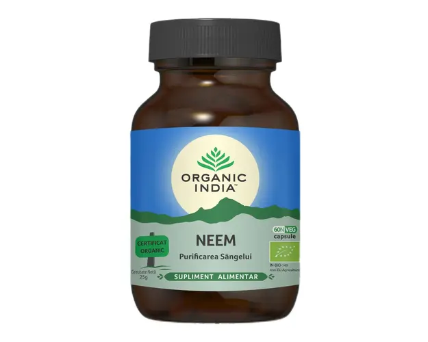 Neem Bio, 60 capsule, Organic India