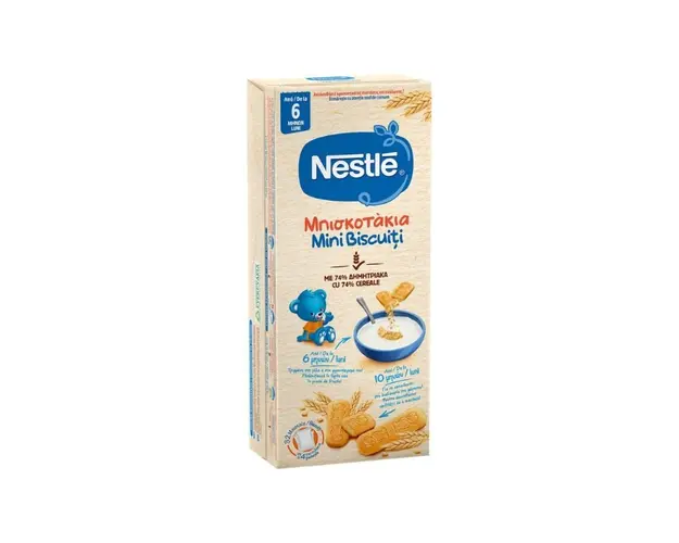 NESTLE Primul biscuit al sugarului 6 luni +, 180 g