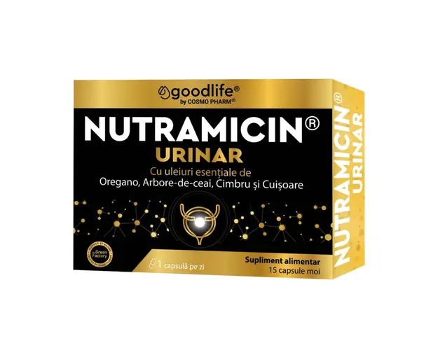 Nutramicin Urinar, 15 capsule, Cosmo Pharm