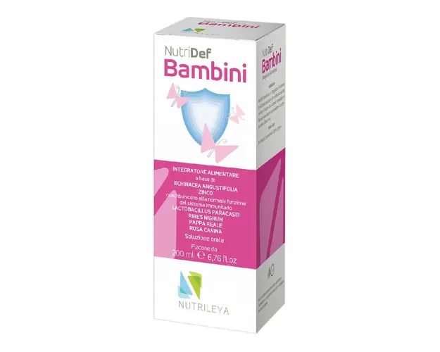 Sirop pentru copii NutriDef bambini, 200ml, Nutrileya