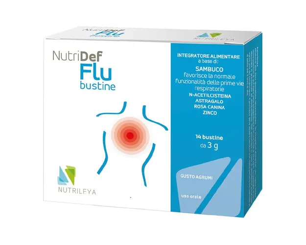 NutriDef Flu Bustine, 14 plicuri, Nutrileya