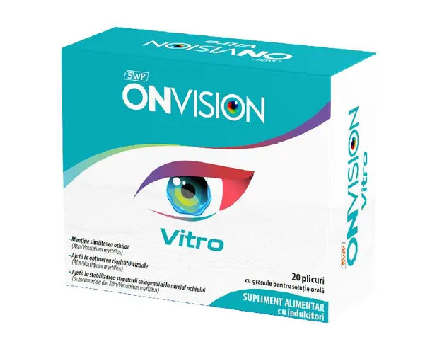 Onvision Vitro, 20 plicuri, Sun Wave Pharma