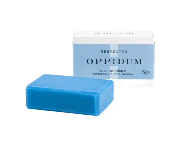 Sapun pentru piele echilibrata, Bleu De Nimes, 100g, Oppidium 