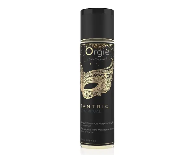 Ulei vegetal pentru masaj senzual Tantric Love Ritual, 200 ml, Orgie