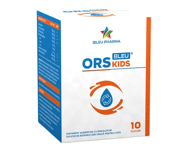 ORS Kids Bleu, 10 plicuri*5.5 g, Bleu Pharma