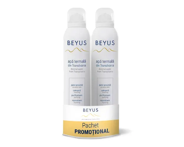 Pachet Apa termala din Transilvania, 2*250 ml, Beyus