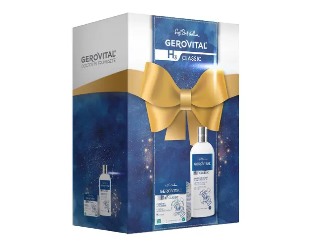Pachet H3 Classic Crema si Demachiant Ten, Gerovital 