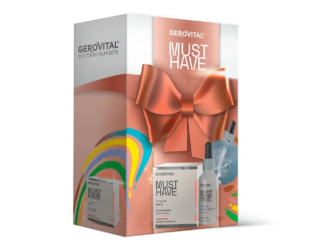 Pachet Must Have, Ser Contur Ochi si Crema Hidratanta, Gerovital