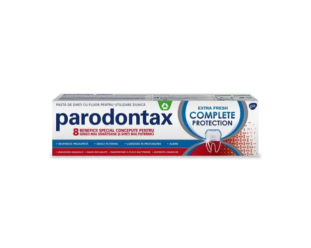Pasta de dinti Complete Protection Extra Fresh Parodontax, 75 ml, Gsk