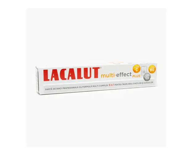 Pasta de dinti Lacalut Multi-Effect Plus, 75 ml, Zdrovit