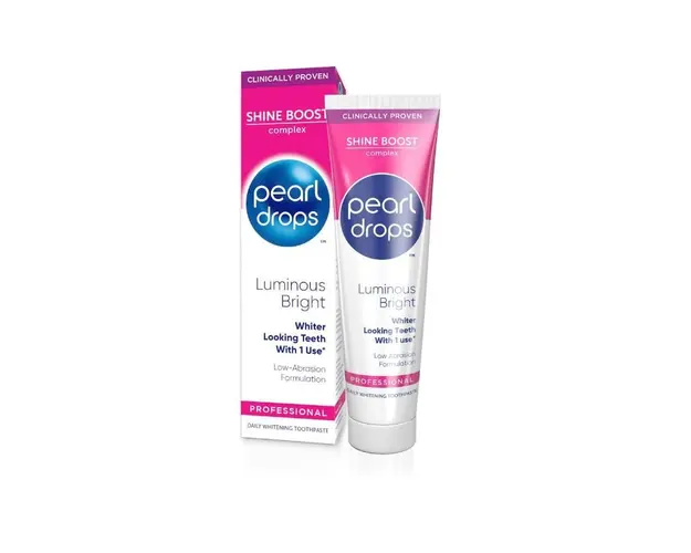 Pasta de dinti Luminous Bright, 75 ml, Pearl Drops