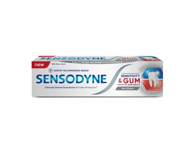 Pasta de dinti Sensitivity & Gum Whitening Sensodyne, 75 ml, Gsk
