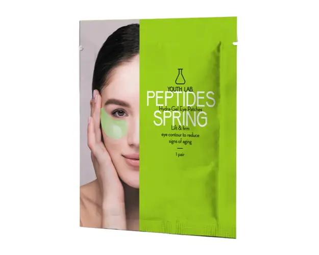 Patch-uri cu efect antirid pentru ochi Peptides Spring, 1 bucata, Youth Lab