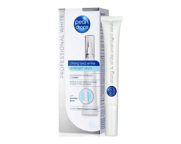 Ser pentru albirea dintilor Strong & White, 15 ml, Pearl Drops