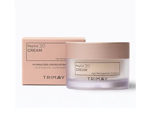  Crema Anti-Aging cu Extract de Stridii Hidrolizat 5.4 %, Peptid 30, 50 ml, Trimay